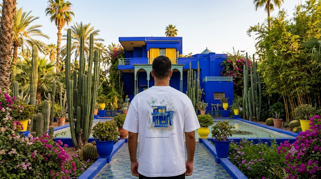 Halfseen — Jardin Majorelle, Marrakech